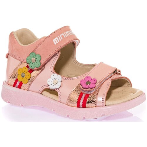 фото Сандалии minimen, ж цвет розовый, размер 24