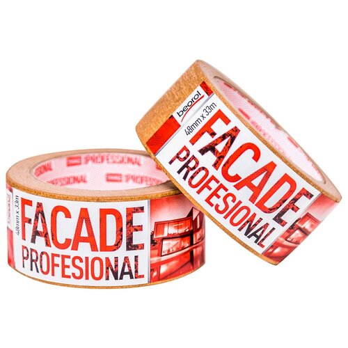 Лента малярная Beorol Professional для наружных работ коричневая 48 мм 33 м