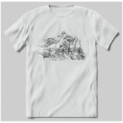 фото Футболка с принтом predator - 347 размер - m brut-shop