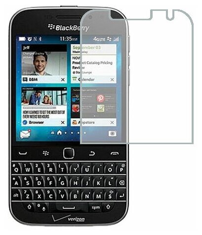 BlackBerry Classic Non Camera защитный экран Гидрогель Прозрачный (Силикон) 1 штука