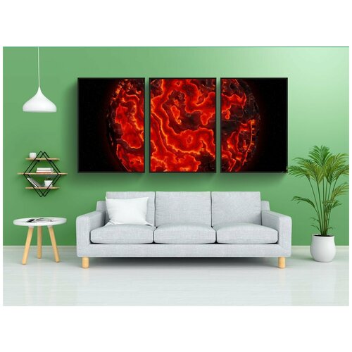 фото Набор модулных постеров для интерьера "наука, неврология, анатомия" 60x90 см. в тубусе, без рамки lotsprints