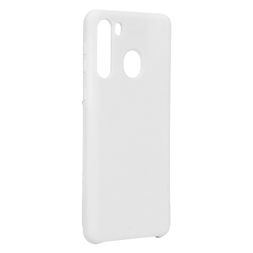 noname Чехол-накладка Silicone Cover для Samsung Galaxy A21 SM-A215F (white)