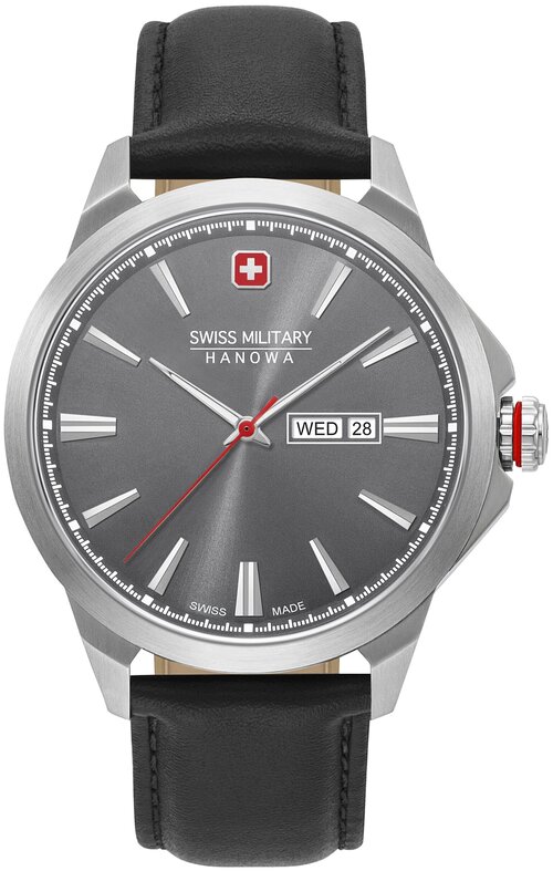 Наручные часы Swiss Military Hanowa Classic 58436, серебряный, черный