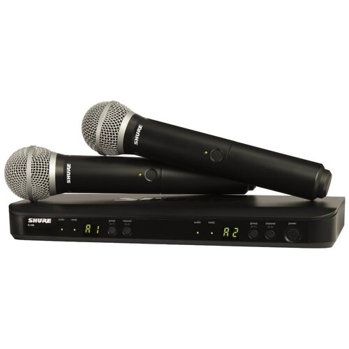 Shure BLX288/PG58 M17 двухканальная вокальная радиосистема