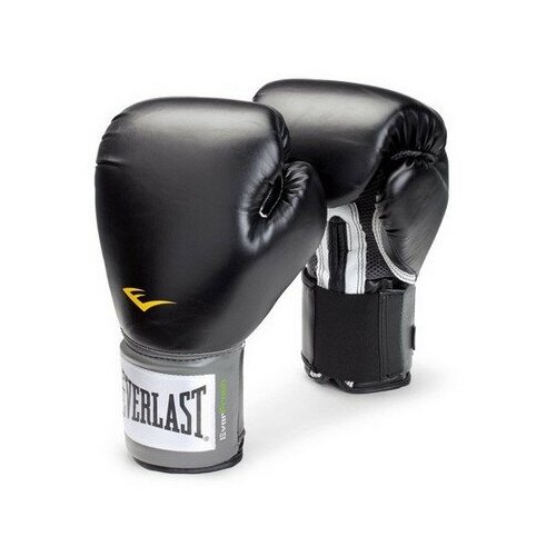 Перчатки тренировочные Everlast PU Pro Style Anti-MB 16oz черный