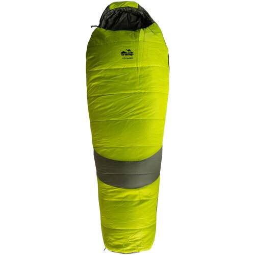 Спальный мешок Tramp Voyager Compact, зеленый, молния с левой стороны