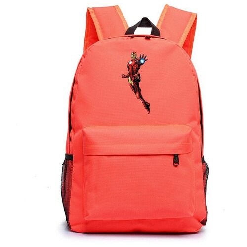 Рюкзак Железный человек (Iron man) оранжевый №4 рюкзак халкбастер iron man оранжевый 3