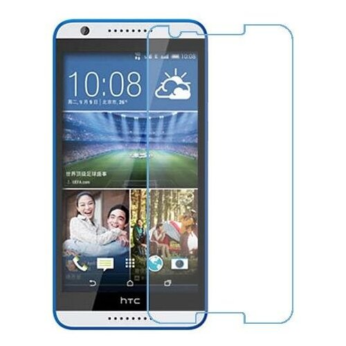 HTC Desire 820 dual sim защитный экран из нано стекла 9H одна штука