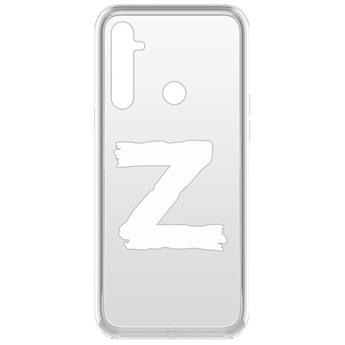 Чехол-накладка Krutoff Clear Case Z для Realme 6i чехол накладка krutoff clear case люблю работу для realme 6i