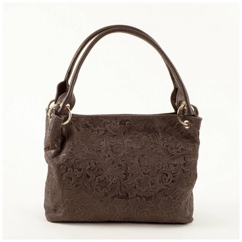 фото Сумка женская итальянская roberta firenze sissi 25 коричневая