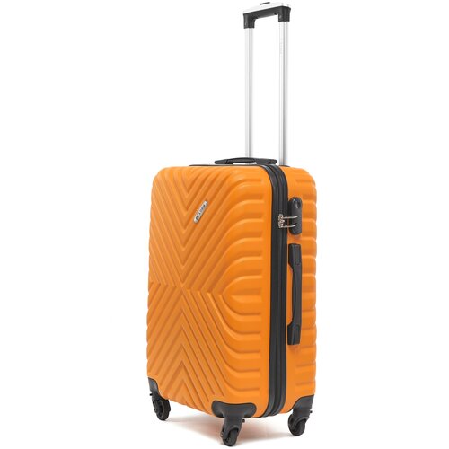 Чемодан Lacase New Delhi, 50 л, размер M, оранжевый чемодан lacase 70 л размер m желтый
