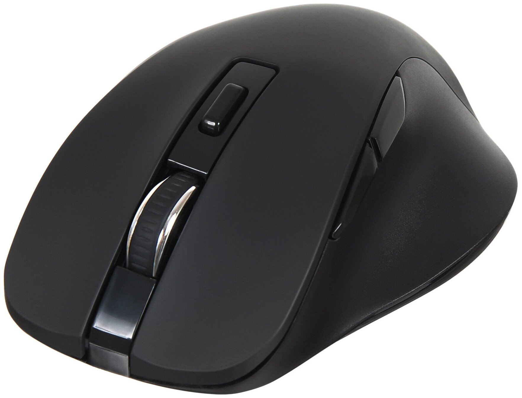 Мышь OKLICK 537MW черный оптическая 1600dpi беспроводная USB 6but