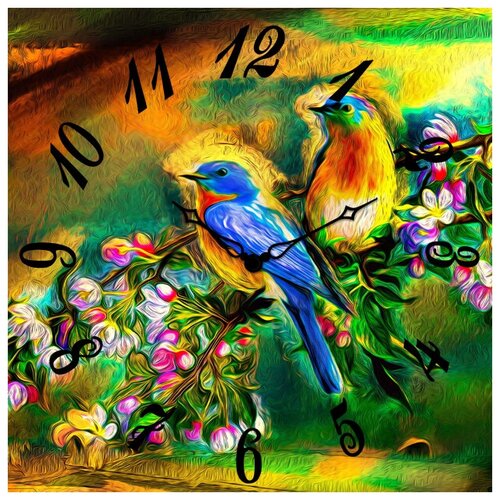 фото Svs настенные часы svs 3503159