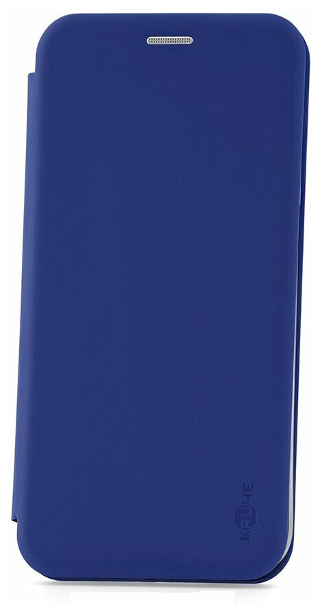 Чехол книжка для iPhone XR Kruche Open Book-2 Blue