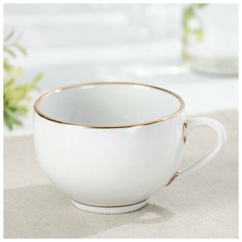 Чашка чайная «Золото», 220 мл, d=9 см