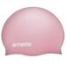 Шапочка для плавания Atemi, тонкий силикон, розовый, TC403