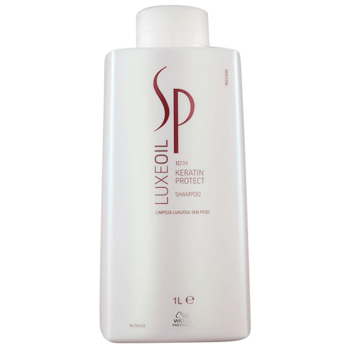 Wella Professionals шампунь SP LuxeOil Keratin Protect, 1000 мл шампунь для волос увлажняющий wella professional sp h1 hydrate shampoo для нормальных и сухих волос 1000 мл