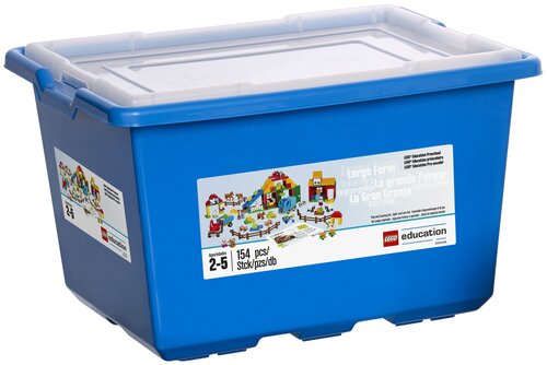 Конструктор LEGO Education PreSchool DUPLO 45007 Большая ферма, 154 дет.