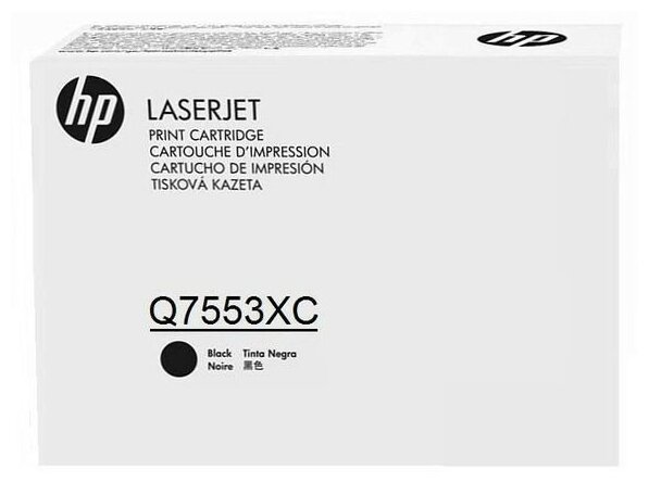 Оригинальный картридж HP Q7553XC (53X) (7000 стр, черный)