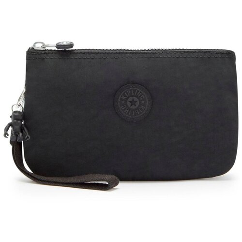 Косметичка Kipling, 3х13.5х21.5 см, черный kipling косметичка k15813k59 creativity xl extra large purse k59 signature emb