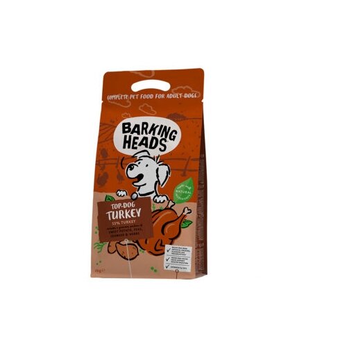 Barking Heads Беззерновой для Собак с Индейкой и бататом Бесподобная индейка BTK12 | TURKEY DELIGHT GRAIN FREE, 12 кг