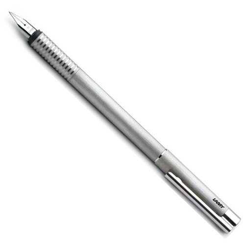 Купить Ручка перьевая LAMY 006 logo, EF Матовая сталь