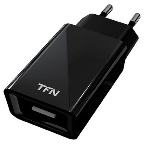 Зарядное устройство сетевое TFN, USB, 1A, черный (TFN-WC1U1ABK) комплект 7 штук зарядное устройство сетевое tfn usb 1a черный tfn wc1u1abk