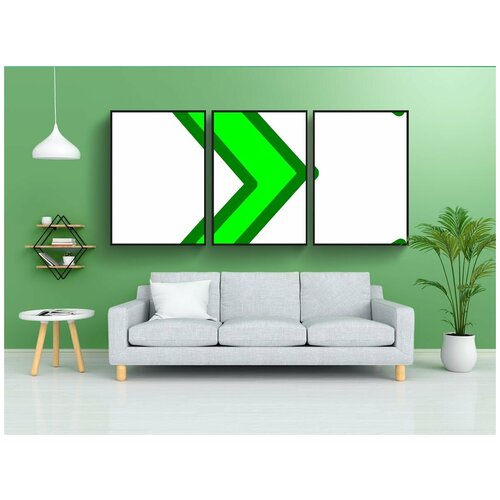 фото Набор модулных постеров для интерьера "сигма, сумма, суммирование" 60x90 см. в тубусе, без рамки lotsprints