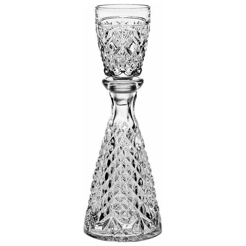 Графин с рюмкой 140 мл Crystal Bohemia 