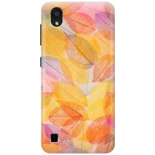 фото Re:pa накладка transparent для zte blade a5 (2019) с принтом "разноцветные листья"