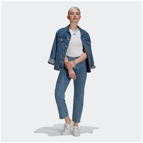 фото Футболка adidas slim tee белый 40 gn2894