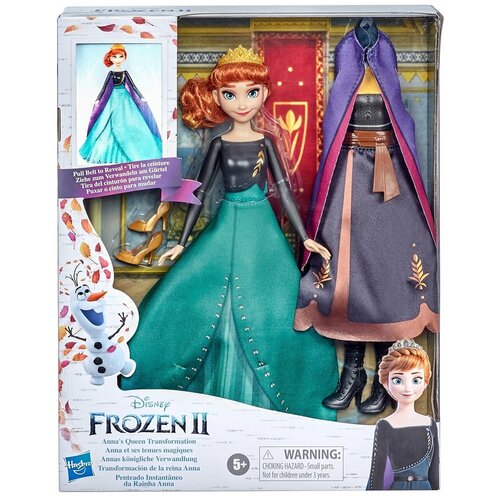 фото Disney princess игровой набор холодное сердце 2 анна в королевском наряде 27 см e9419/e7895 hasbro