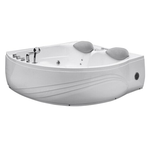 Акриловая гидромассажная ванна 175х160 см Black & White Galaxy 5005000