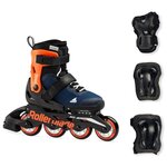 Rollerblade Microblade Combo - 2021 Blue/Orange - изображение