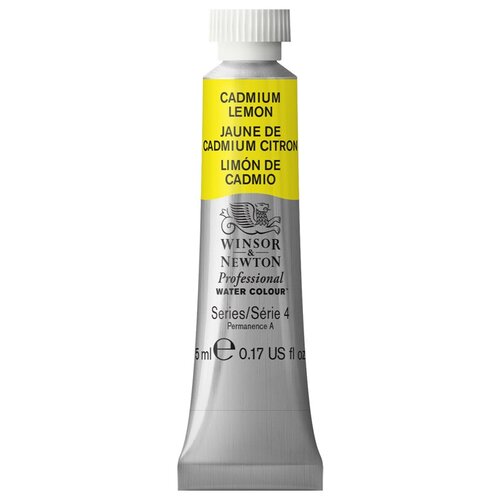 Winsor & Newton Акварель художественная Professional, 3 шт., кадмий лимонный акварель winsor