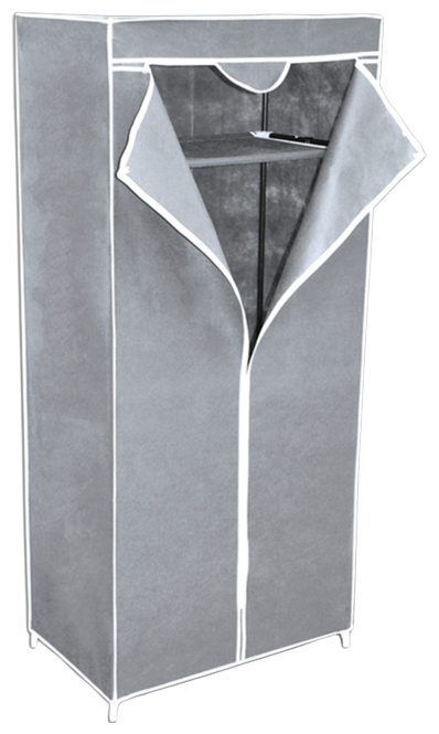 Вешалка-гардероб с чехлом SHEFFILTON 2012 (серый) - фотография № 1