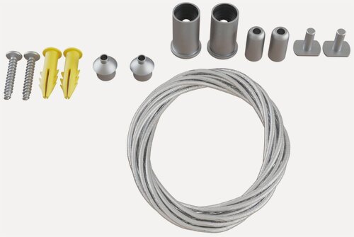 Изображение товара Тросовый подвес Maytoni Technical TRA004SW-21S, магнитный, накладной, серый, 200x200 см