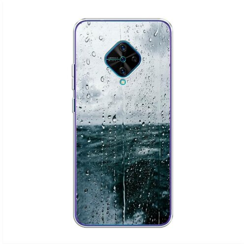 фото Силиконовый чехол "голубая медуза" на vivo vivo v17 / виво v17 case place