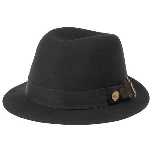 Шляпа Christys, размер 55, серый