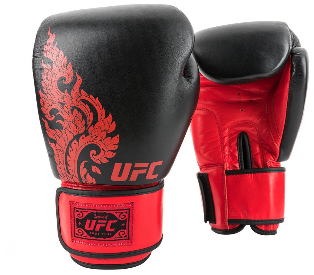 UFC True Thai Перчатки для бокса Black,12 унций