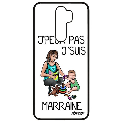 фото Яркий чехол на телефон // xiaomi redmi note 8 pro // "не могу - стала крестной!" семья комикс, utaupia, белый