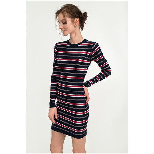 фото Платье befree, размер l/48, синий (162)