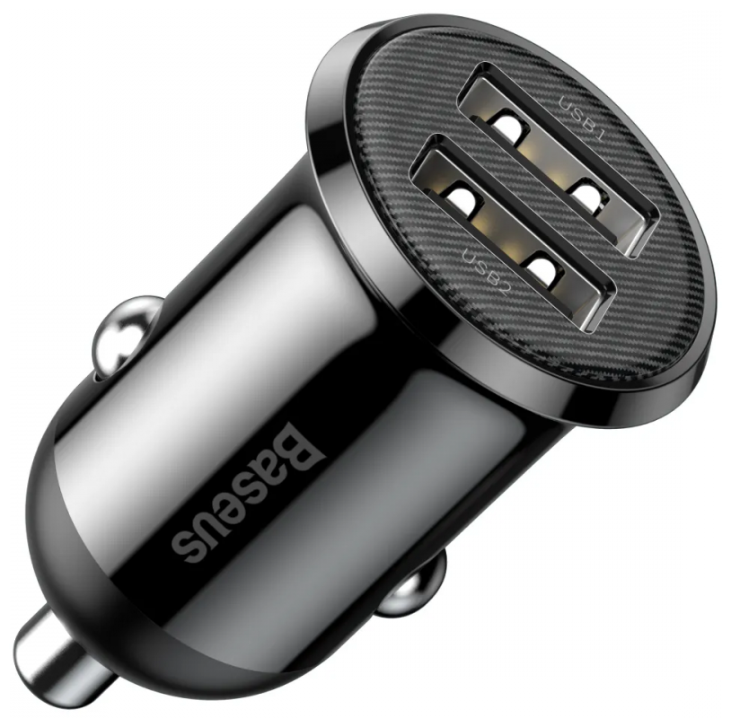 Автомобильное зарядное устройство Baseus Grain Pro Car Charger (Dual USB 4.8A)