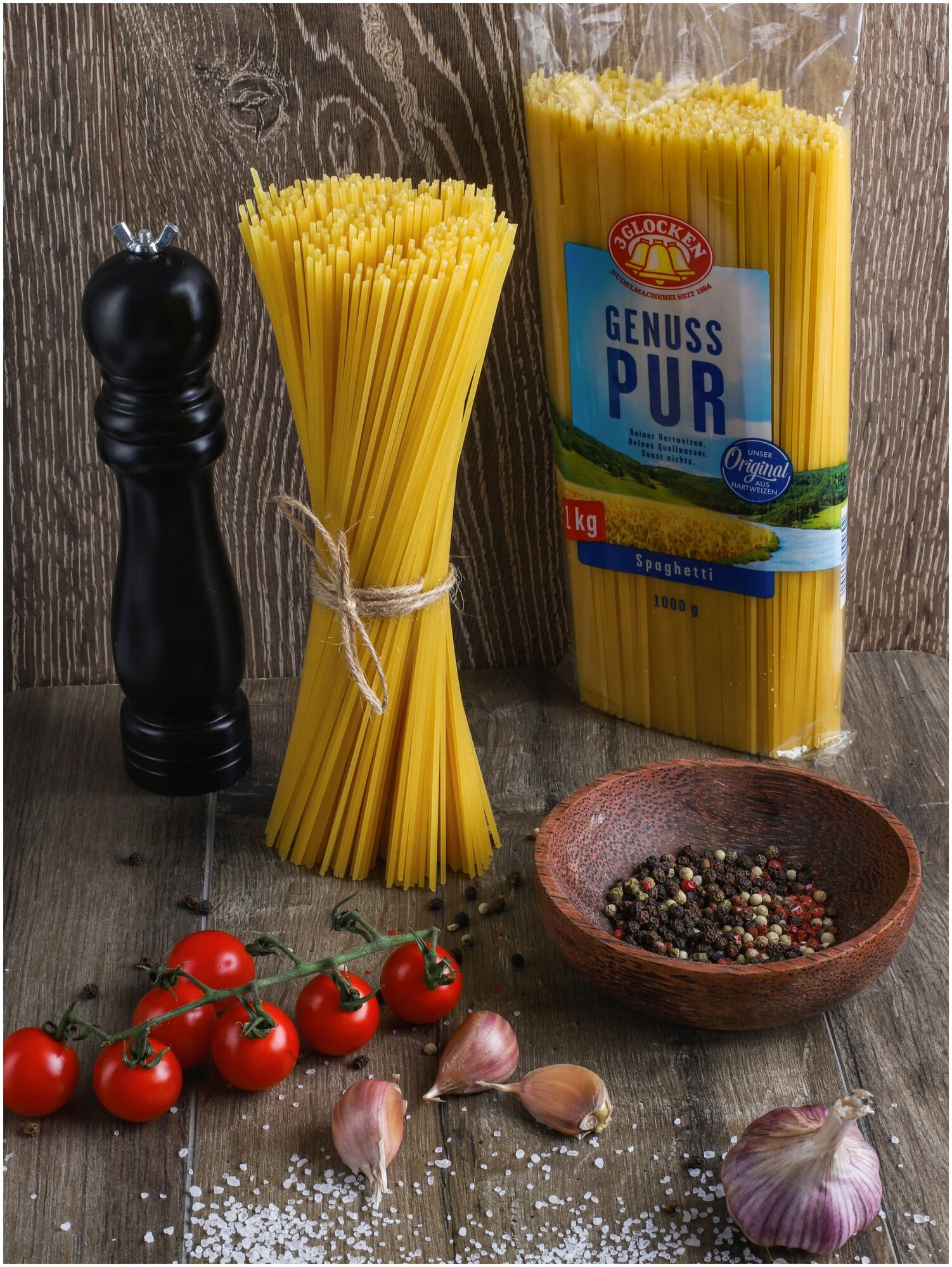 Макаронные изделия 3 Glocken GP Spaghetti 1 кг. - фотография № 7