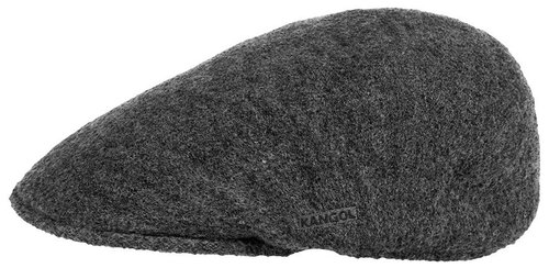 Кепка KANGOL арт. K3175HT Boiled Wool Earlap 507 (темно-серый), размер 59