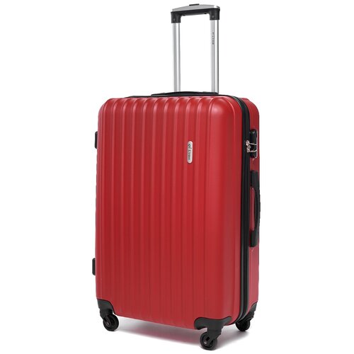 фото Чемодан lacase, 85 л, размер l, красный