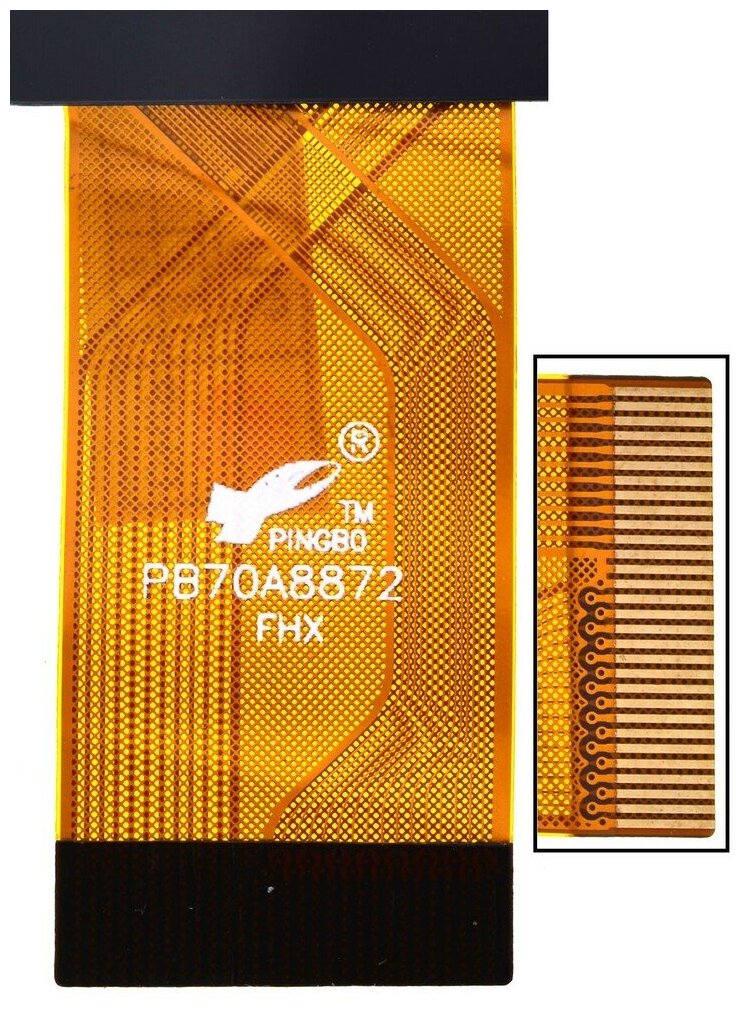 Тачскрин 7.0" 30 pin (104x184mm) для Ginzzu GT-7010, SUPRA M743, Ginzzu GT-7020, Oysters T74MS и др