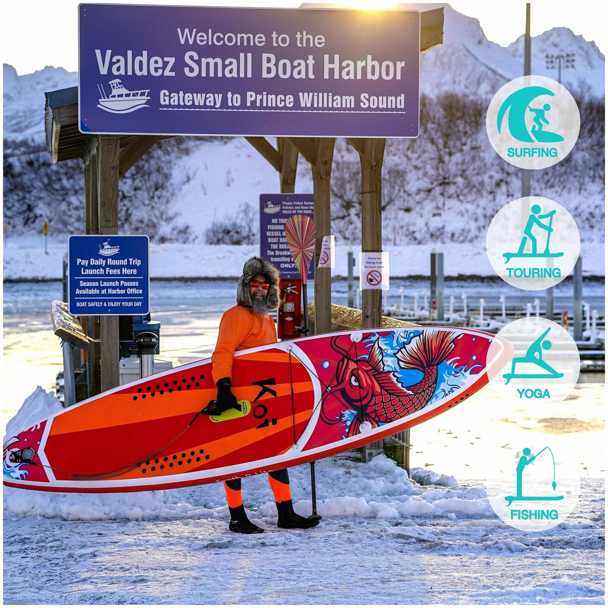 SUP борд Koi 11'6 — фото 1