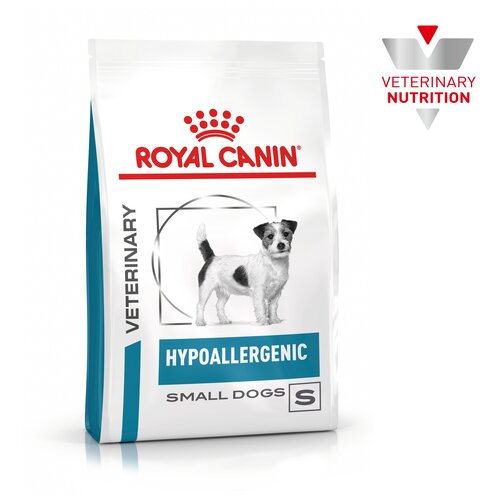 Royal Canin VD Hypoallergenic Small Dog с пищевой аллергией, непереносимостью (1 кг)