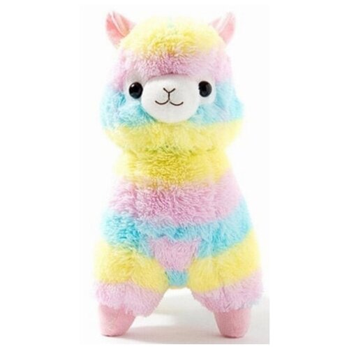 Купить Мягкая игрушка альпака разноцветная 65 СМ, Китай
